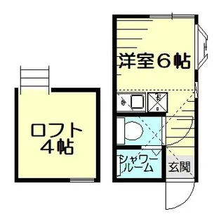 ユナイト天王町アニーレ【2階】の間取り