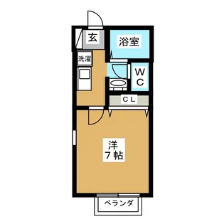 エスペランサ【1階】の間取り