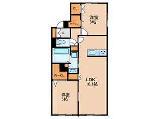 EL CIELO【3階】の間取り