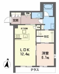 BONRAVIN Toyonaka premier【1階】の間取り
