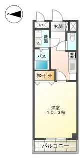 グランティグレ【3階】の間取り