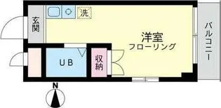 コスモAoi能見台【3階】の間取り