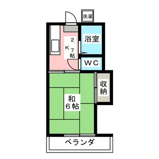 コーポ87【2階】の間取り