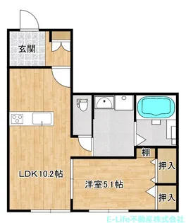 エトワール武蔵ケ丘【2階】の間取り