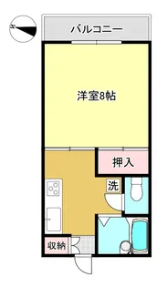 カーサ伊東【3階】の間取り
