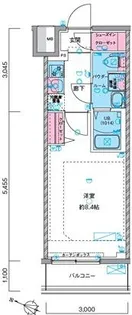 ジェノヴィア瑞江【2階】の間取り