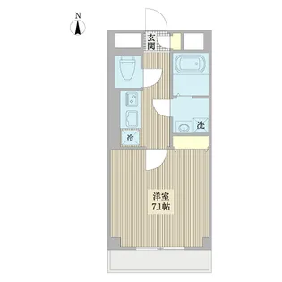 南幸町N・Sコート【3階】の間取り