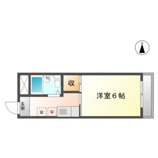 アソシエ島田【3階】の間取り