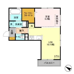 Hale Asama【2階】の間取り