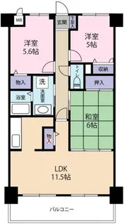 スカール春日【5階】の間取り