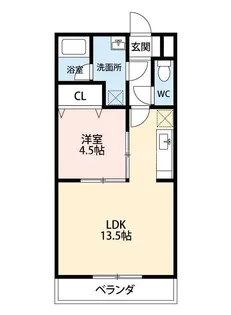 Lobelia【4階】の間取り
