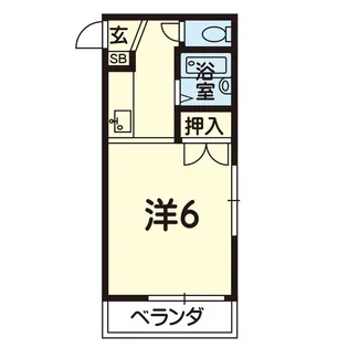 ライズ岡田町【3階】の間取り