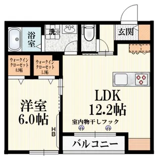 コモンテラス・イースト【3階】の間取り