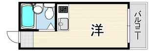 ロワイヤル北野【4階】の間取り