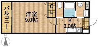グレイス ベル【3階】の間取り