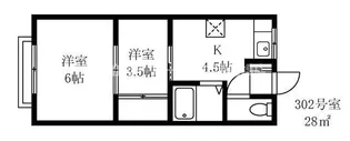 行徳石田マンション【2階】の間取り
