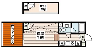 レジデンス光和109【1階】の間取り
