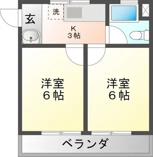 Comodo2【2階】の間取り