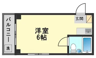 レジデンスカープ青戸【1階】の間取り