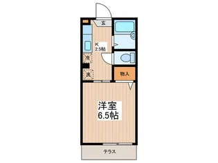 リヴェール【1階】の間取り