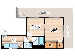 ア-ビル堀濱第2【5階】の間取り