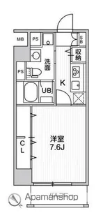 ROOTs Higashi Nagasaki【3階】の間取り