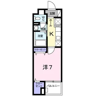 メゾン ド ルノン【1階】の間取り
