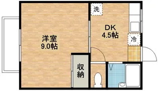 ミヤエールB【1階】の間取り