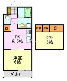 Genesis(ジェネシス)【2階】の間取り