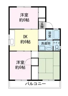 セジュールヤマト【2階】の間取り
