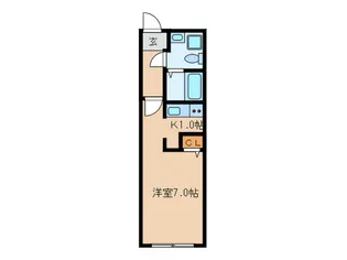 MODULOR茗荷谷の間取り