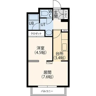 藤井ビル北11条II【4階】の間取り