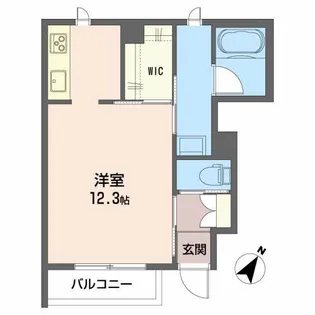セルディーナ清水町【1階】の間取り