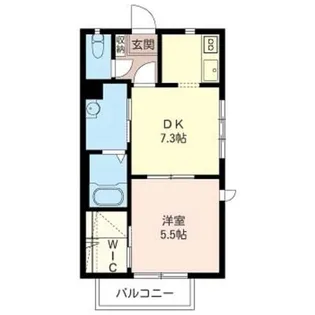 ファミールコート【2階】の間取り