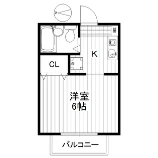 フェリースせたがや【2階】の間取り