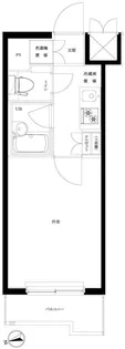 ルーブル北新宿【9階】の間取り