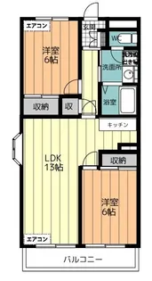 HARMONY(ハーモニー)【4階】の間取り