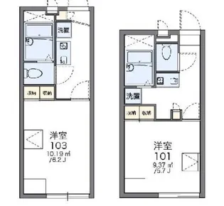 レオパレスオアシス【2階】の間取り