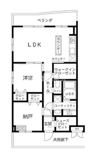 マルベリー【1階】の間取り