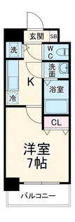 エルシア池田【4階】の間取り