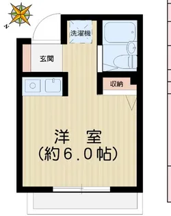 白山Yビルディング【3階】の間取り