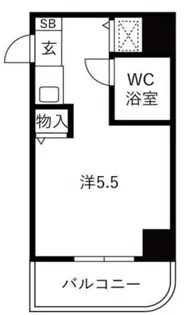 ロワレール横浜西壱番館【7階】の間取り