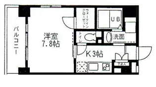 メゾン・デン・ウエスト【2階】の間取り