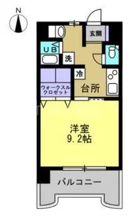 ルーラル十五番館【4階】の間取り