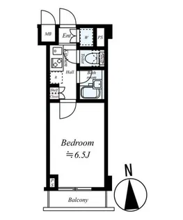 ルーブル東蒲田参番館【5階】の間取り