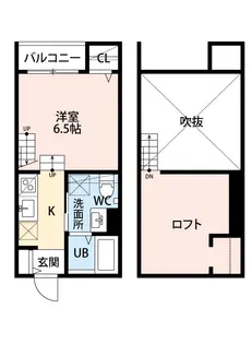 Residence JUN【2階】の間取り