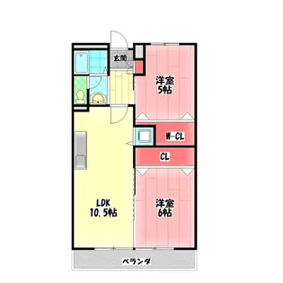 パレ守口【2階】の間取り