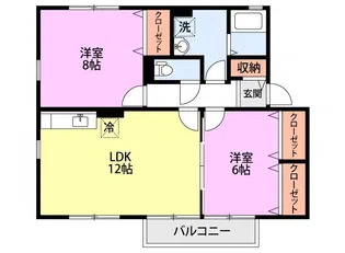 ソフィアコート【1階】の間取り