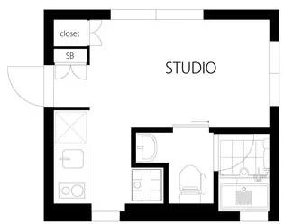 FARE下北沢III【1階】の間取り