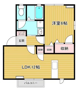 アビエスB【1階】の間取り